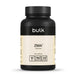 Black supplement bottle labeled 'bulk' with 'ZMA' on a white background