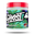 Supplement container with colorful label featuring the brand 'GHOST' on a white background