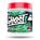 Supplement container with colorful label featuring the brand 'GHOST' on a white background