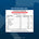 Nutritional information label for High Protein Shake with strawberries & cream flavor on a blue background.