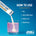 Applied Nutrition hydration stick being added to a glass of water with usage instructions on a blue background.
