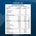 Nutritional information label for a hydration product on a blue background