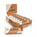 Box of MyProtein Layered Bars with a single bar in front on a white background