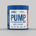 Applied Nutrition Pump Pre-Workout 3G container on a gray background
