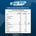 Nutritional information label for Zero-Stim caffeine-free pre-workout supplement on a blue background.