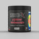 Shred-X Extreme Thermogenic supplement container on a gray background