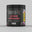Black container of Shred-X Extreme Thermogenic on a gray background