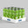 Display of Applied Nutrition Protein Water cans on a gray background