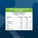 Nutritional information label for Sparkling Protein Water on a blue background