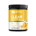 Optimum Nutrition Clear Whey Protein Isolate + Collagen container on a white background