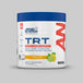 Applied Nutrition TRT testosterone support supplement container on a gray background