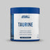 Applied Nutrition Taurine supplement container on a gray background
