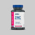 Bottle of Applied Nutrition Zinc supplement on a gray background