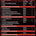 Supplement facts label with red and black color scheme on a black background