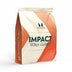 Impact Whey Protein package on a white background