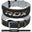 RDX weightlifting belt with black and gray design on a white background